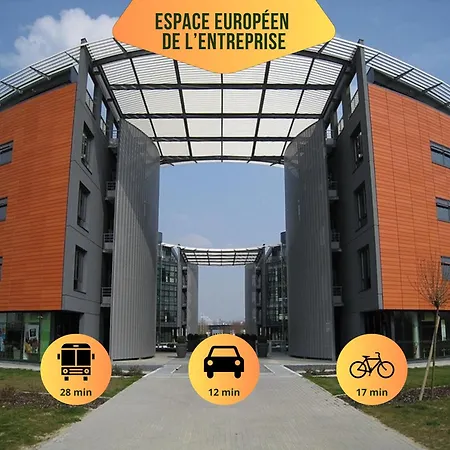 アパート Gare Tram Chu ストラスブール