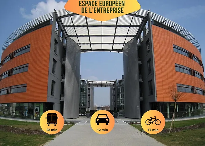 アパート Gare Tram Chu ストラスブール